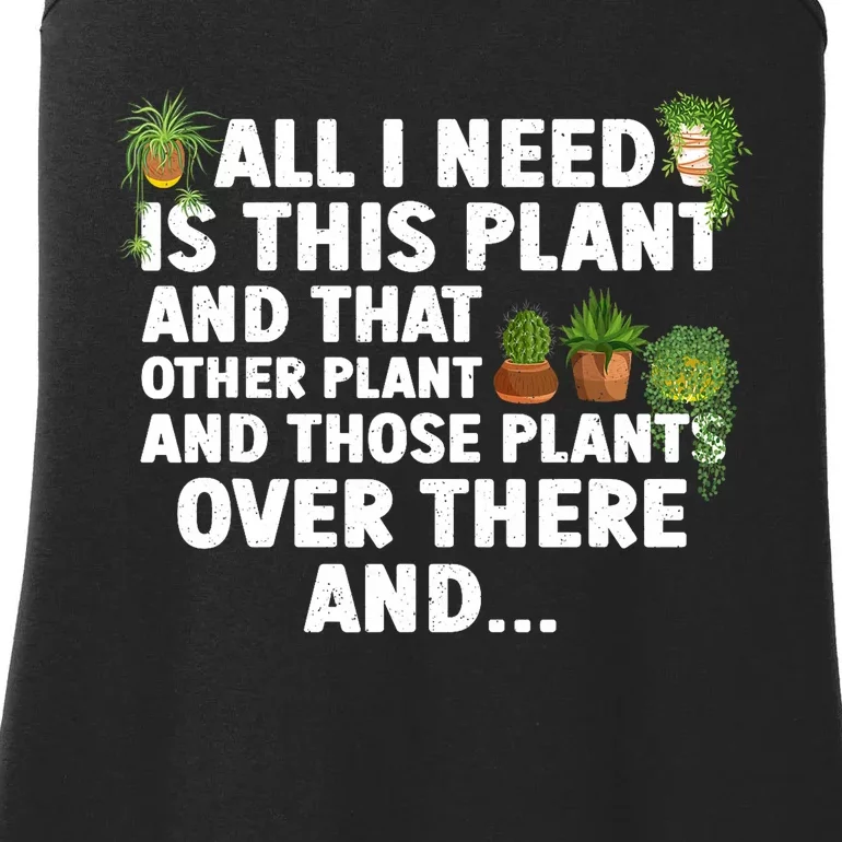 Funny Plant Art Gardening Garden Plant Lovers Ladies Essential Tank