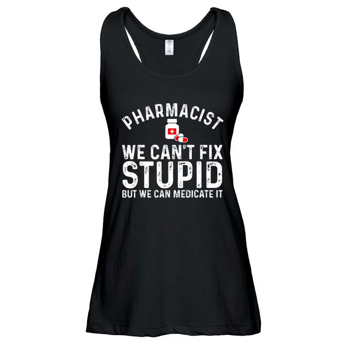 Funny Pharmacy Art Pharmacy Tech Pharmacist Ladies Essential Flowy Tank