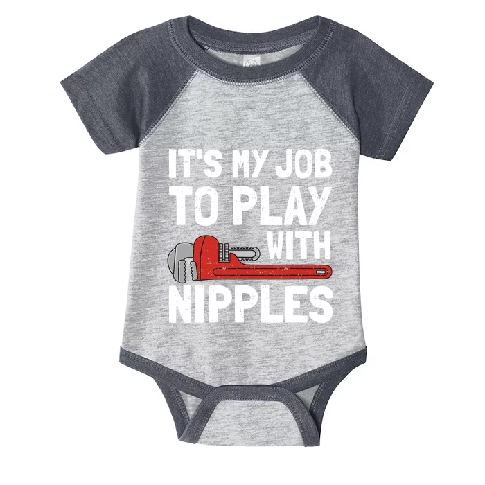 Funny Plumber Art For Steamfitter Plumbing Tools Infant Baby Jersey Bodysuit