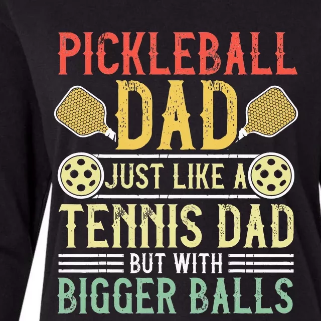 Funny Pickleball Apparel Pickleball Player Womens Cotton Relaxed Long Sleeve T-Shirt