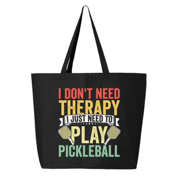 Funny Pickleball Apparel Pickleball Player 25L Jumbo Tote