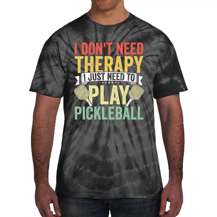 Funny Pickleball Apparel Pickleball Player Tie-Dye T-Shirt