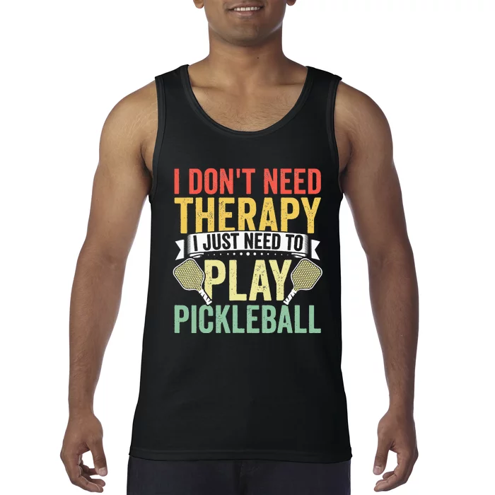 Funny Pickleball Apparel Pickleball Player Tank Top