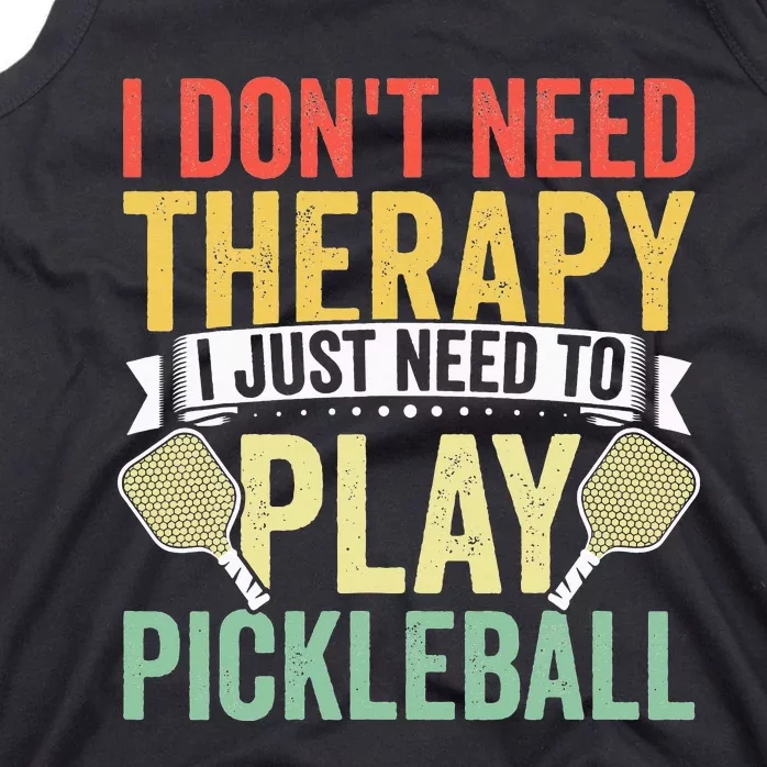 Funny Pickleball Apparel Pickleball Player Tank Top