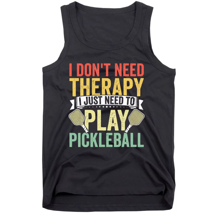 Funny Pickleball Apparel Pickleball Player Tank Top