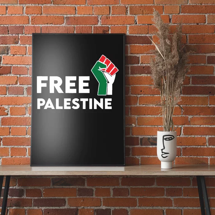 Free Palestine Activist Human Rights Poster