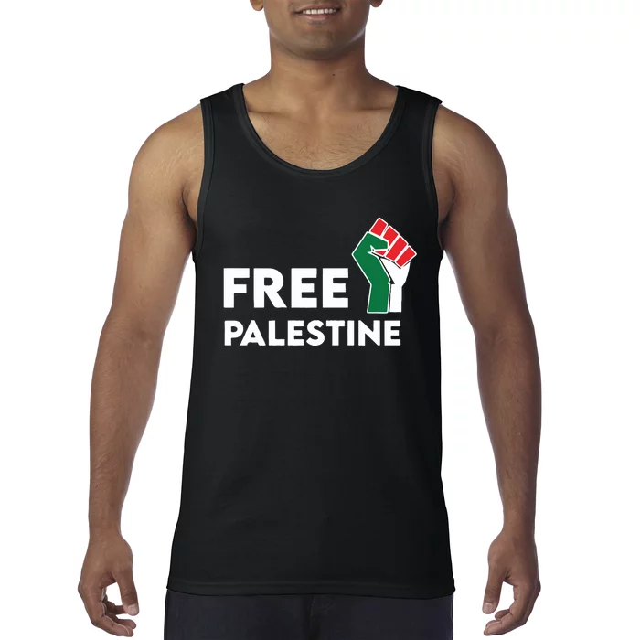 Free Palestine Activist Human Rights Tank Top