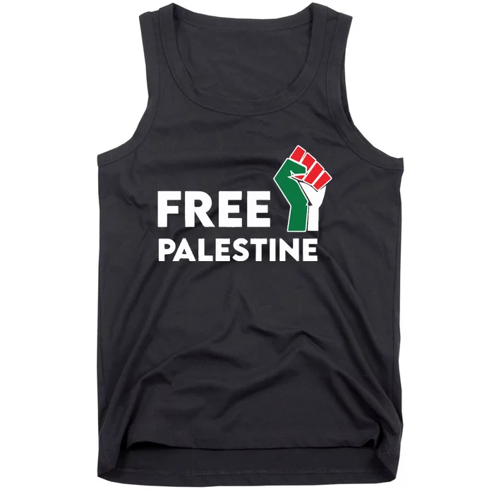 Free Palestine Activist Human Rights Tank Top