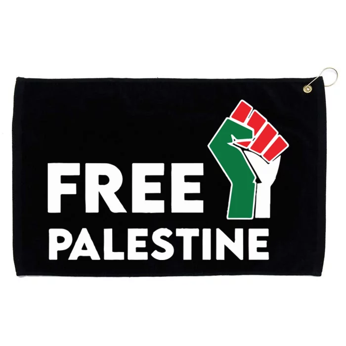 Free Palestine Activist Human Rights Grommeted Golf Towel