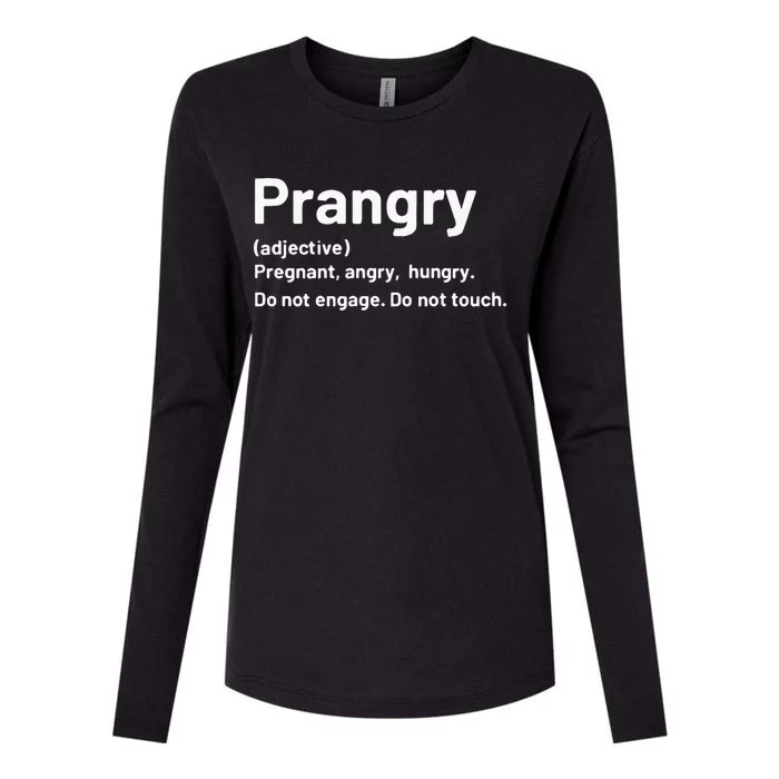 Funny Pregnancy Announcement Womens Cotton Relaxed Long Sleeve T-Shirt