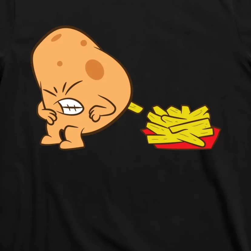 Funny Potato And French Fries T-Shirt