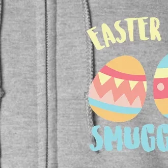 Funny Pregnancy Announcement Easter Egg Smuggler Full Zip Hoodie