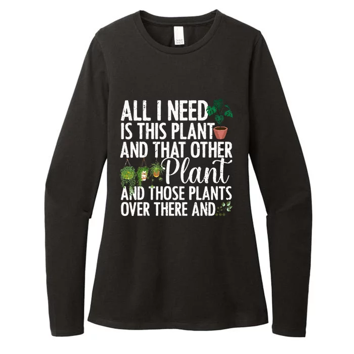 Funny Plant Art Gardening Plant Lover Gardener Womens CVC Long Sleeve Shirt