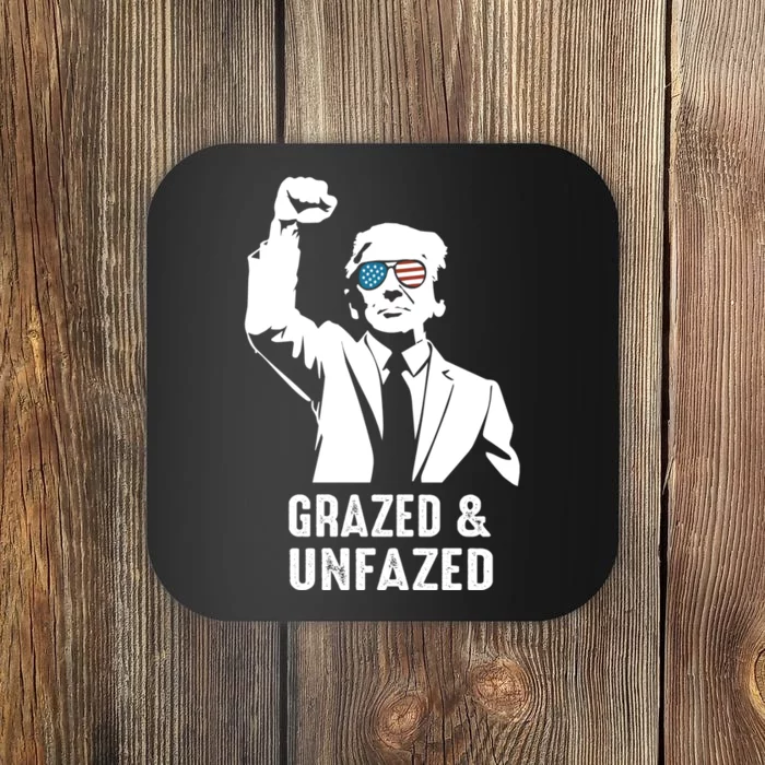 Fist Pump American Patriot Grazed And Unfazed Coaster