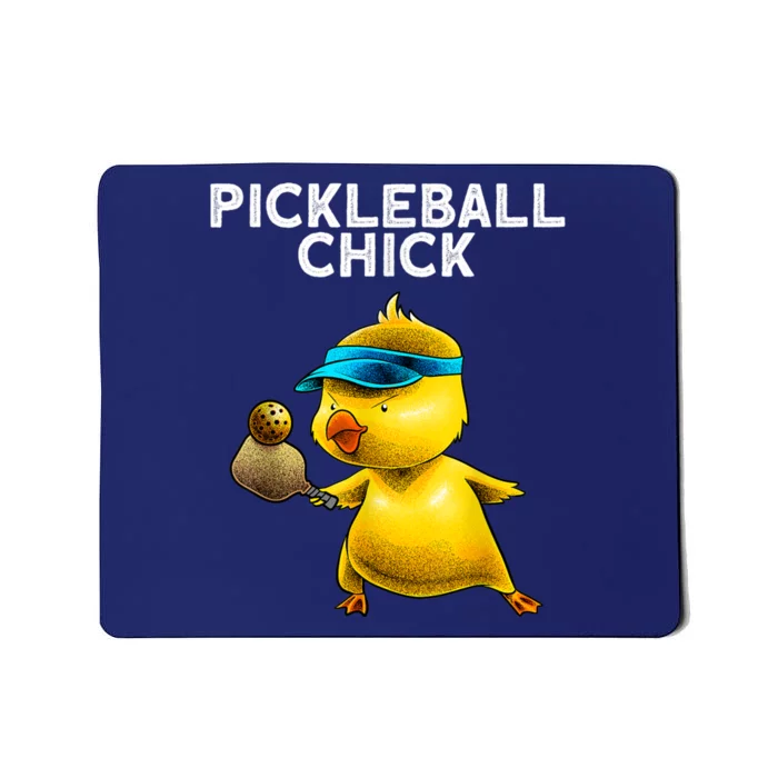 Funny Pickleball Art For Women Paddle Sport Chick Lover Mousepad