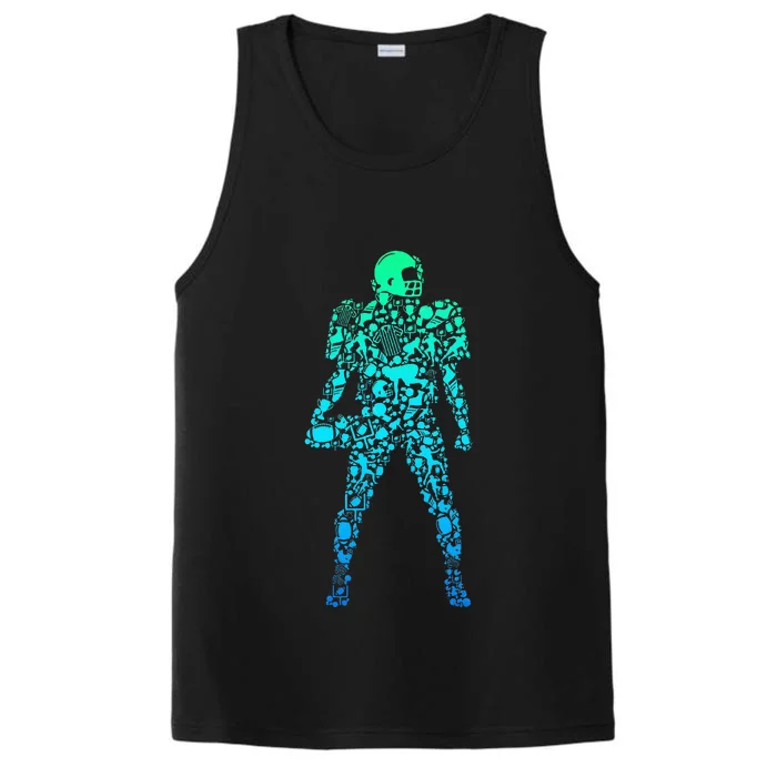 Football Player American Football Performance Tank