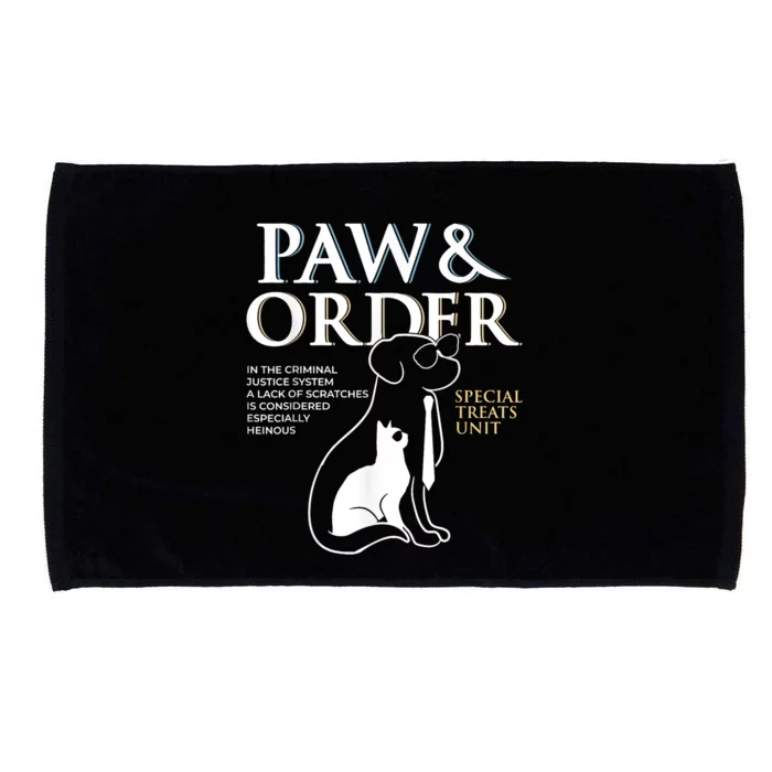 Funny Paw And Order Special Treats Unit Training Dog And Cat Microfiber Hand Towel