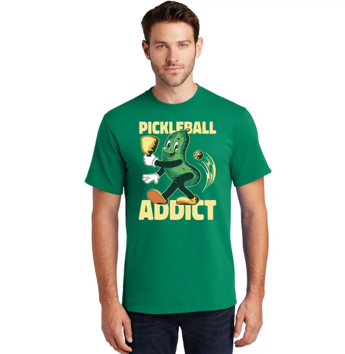 Funny Pickleball Addict Tall T-Shirt