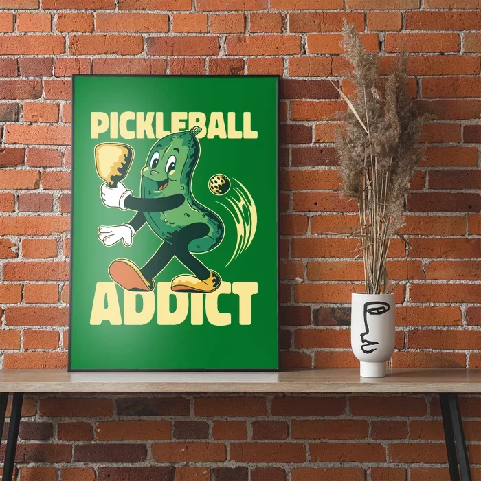 Funny Pickleball Addict Poster