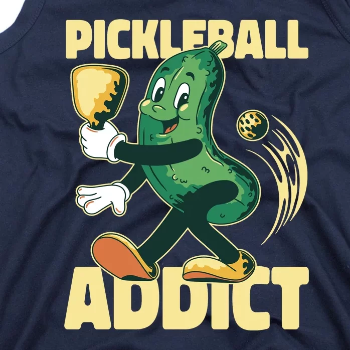 Funny Pickleball Addict Tank Top