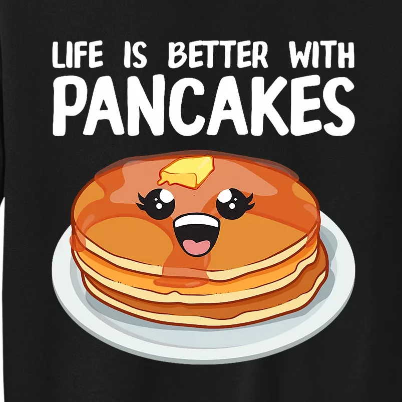 Funny Pancakes Art Brunch Breakfast Pancake Maker Sweatshirt