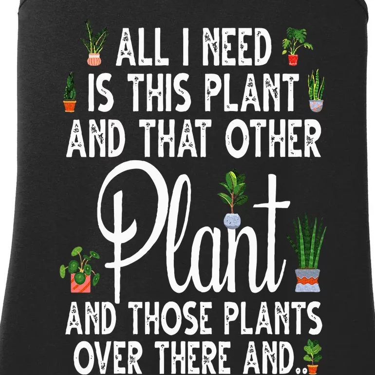 Funny Plant Art For Gardening Plant Lover Gardener Ladies Essential Tank