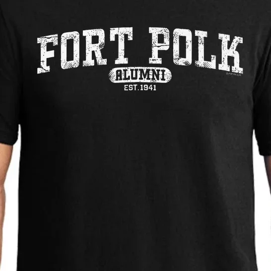 Fort Polk Alumni Army Base Louisiana Pajama Set