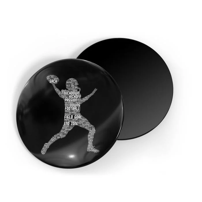 Football Player American Football Magnet