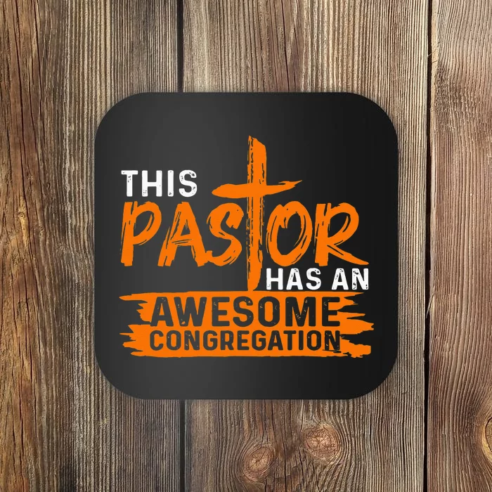 Funny Pastor Appreciation Gift Christian Church Priest Coaster