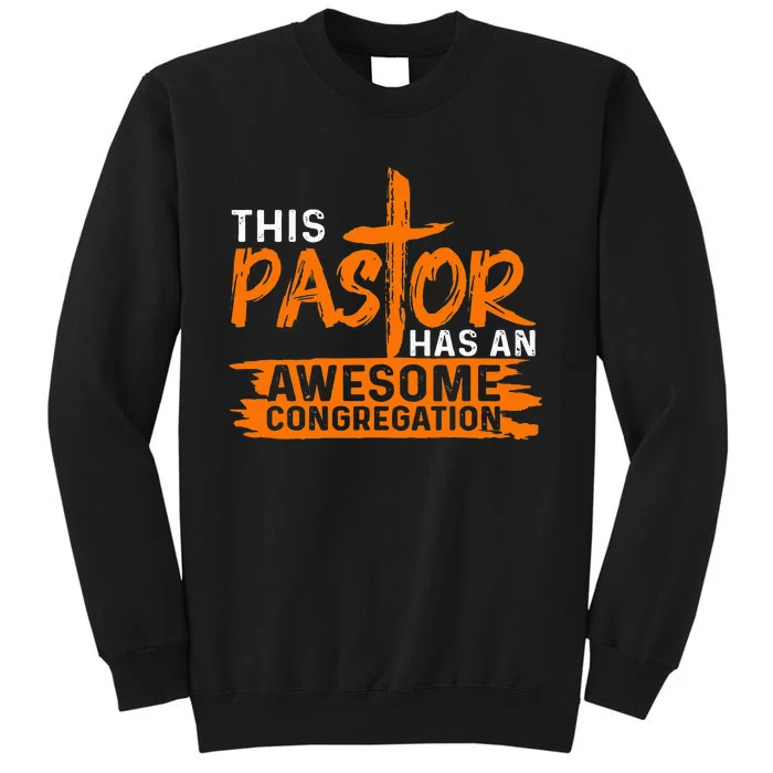 Funny Pastor Appreciation Gift Christian Church Priest Tall Sweatshirt