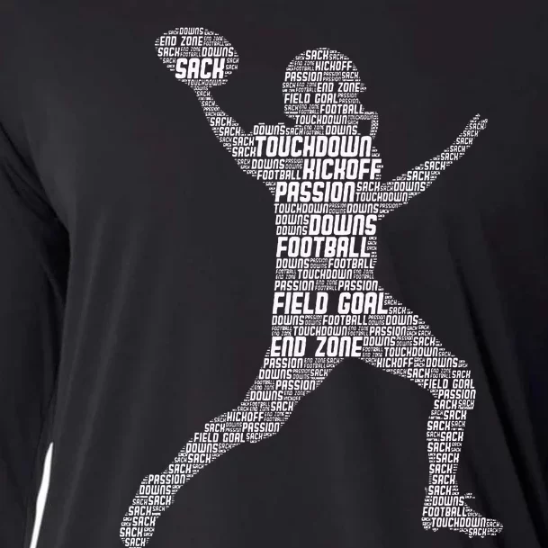 Football Player American Football Cooling Performance Long Sleeve Crew