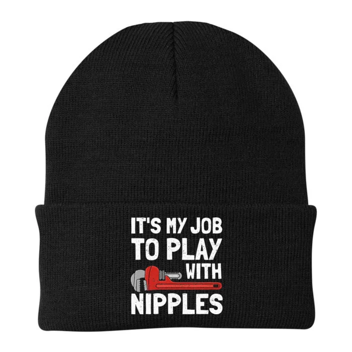 Funny Plumber Art For Steamfitter Plumbing Tools Knit Cap Winter Beanie