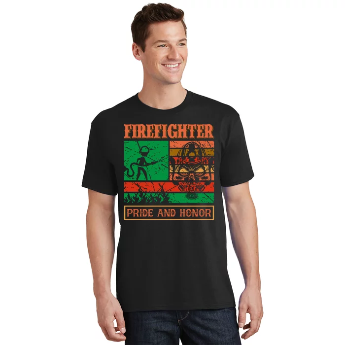 Firefighter Pride And Honor T-Shirt