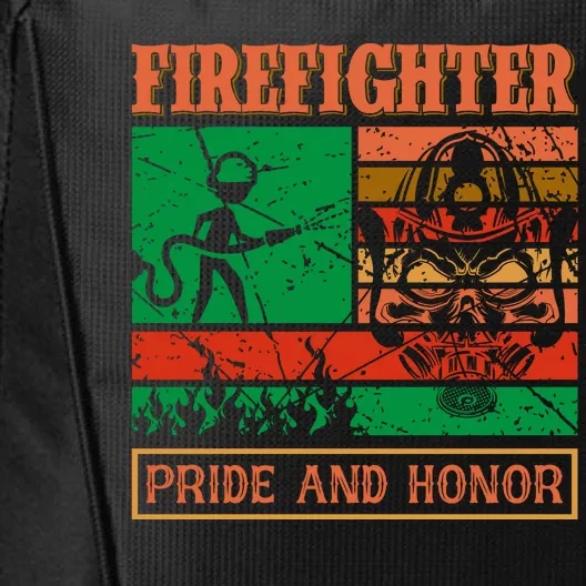 Firefighter Pride And Honor City Backpack