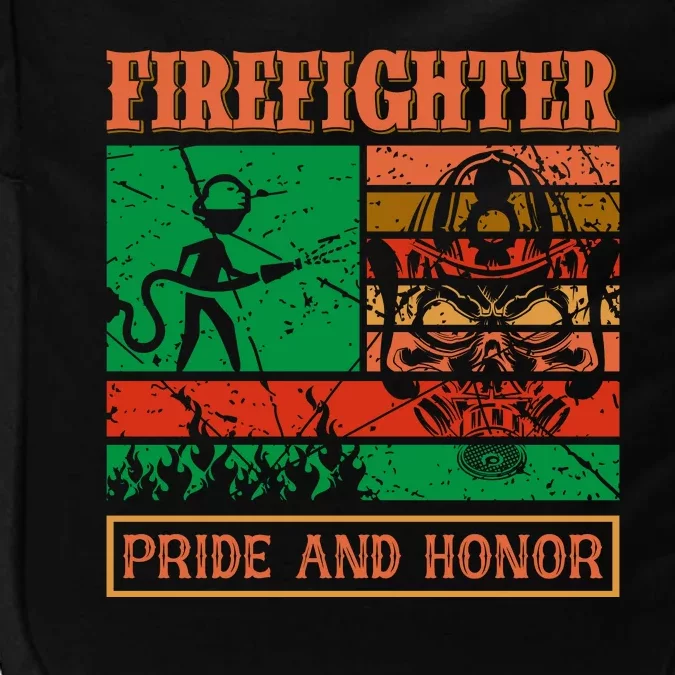 Firefighter Pride And Honor Impact Tech Backpack