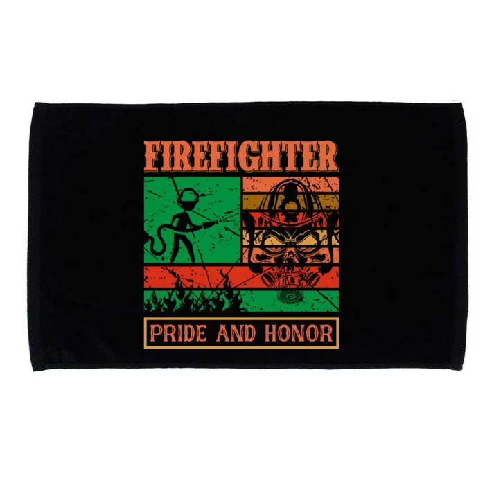 Firefighter Pride And Honor Microfiber Hand Towel