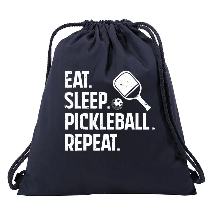 Funny Pickleball Art Pickleball Player Lover Drawstring Bag