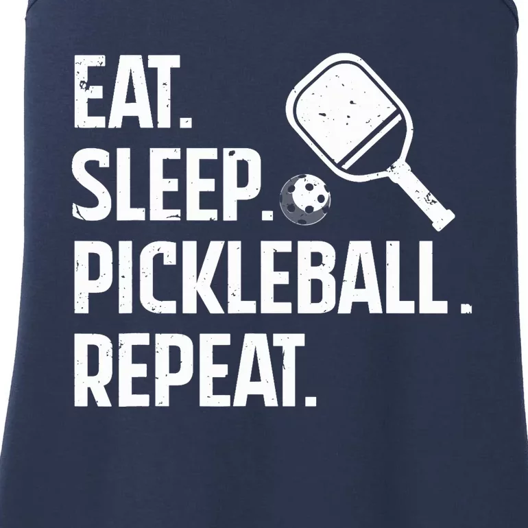 Funny Pickleball Art Pickleball Player Lover Ladies Essential Tank