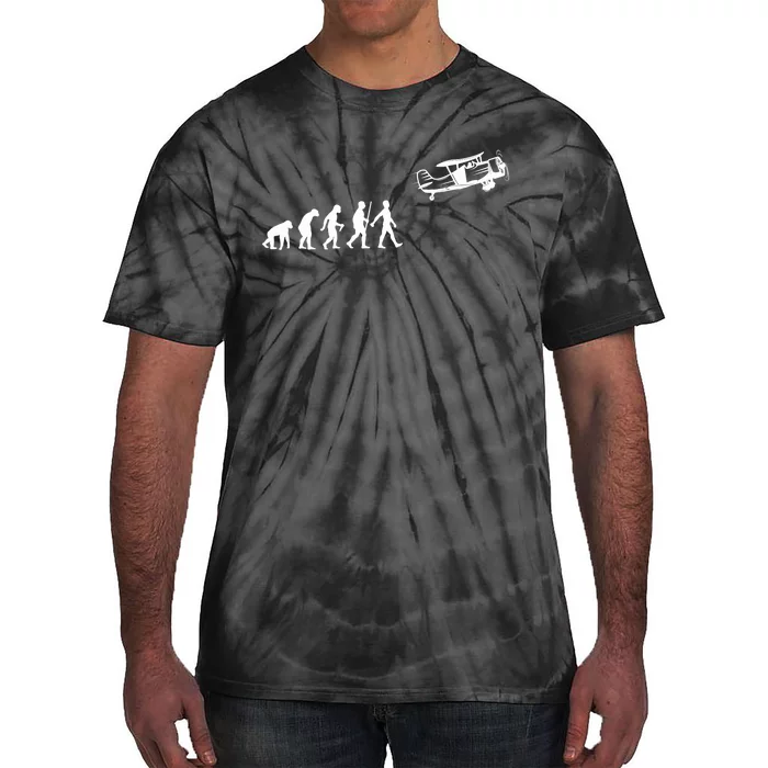 Funny Pilot Art For Airplane Pilot Aviation Lovers Tie-Dye T-Shirt