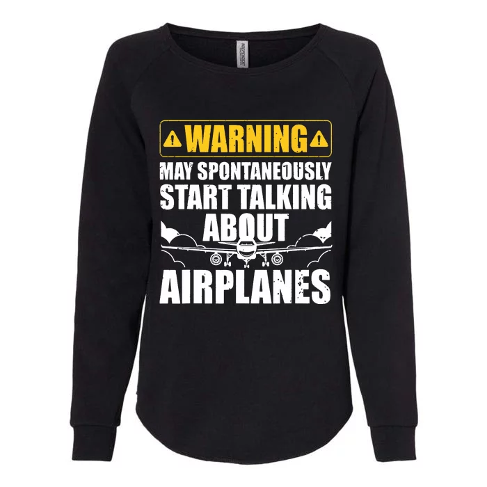 Funny Pilot Art For Men Women Aviation Pilot Airplane Lovers Womens California Wash Sweatshirt