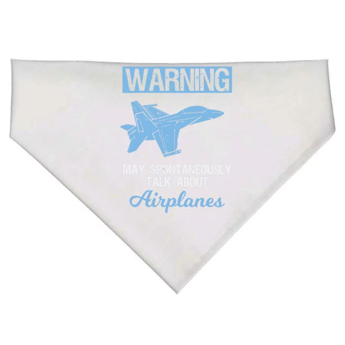 Funny Pilot Aviation Jet Fighter Aeroplane Plane USA-Made Doggie Bandana