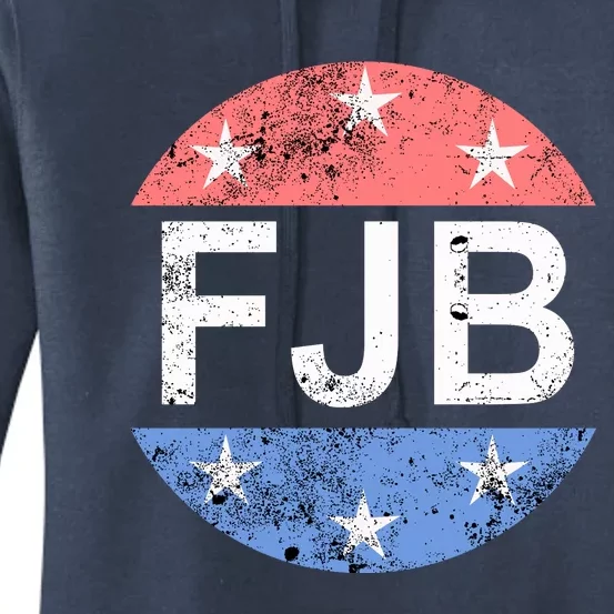 Fjb Pro America Us Distressed Flag F Biden Fjb Women's Pullover Hoodie