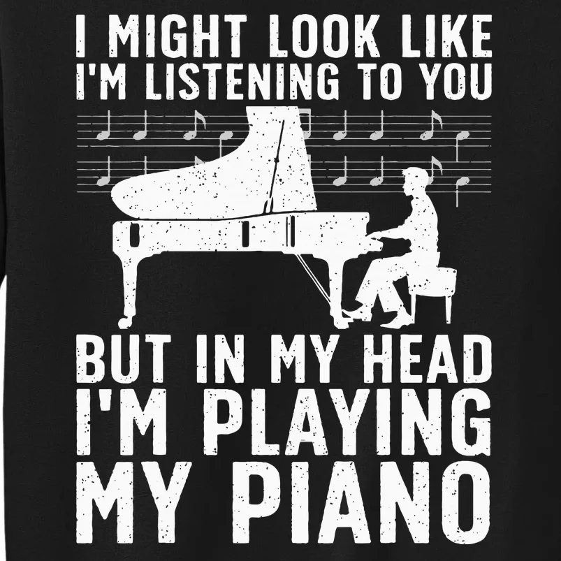 Funny Piano Art Music Keyboard Piano Lovers Sweatshirt