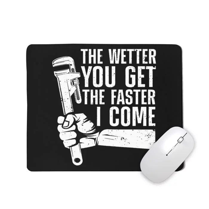 Funny Plumber Art For Women Steamfitter Plumbing Lovers Mousepad