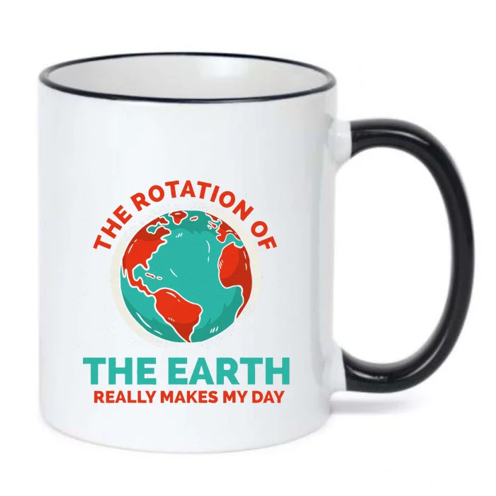 Funny Planet Anniversary Environmental Awareness Earth Day Black Color Changing Mug