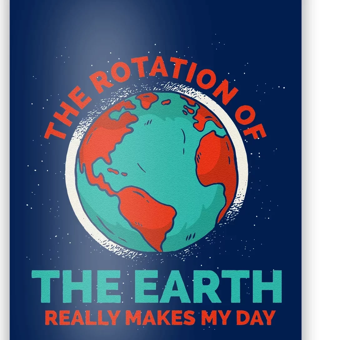 Funny Planet Anniversary Environmental Awareness Earth Day Poster