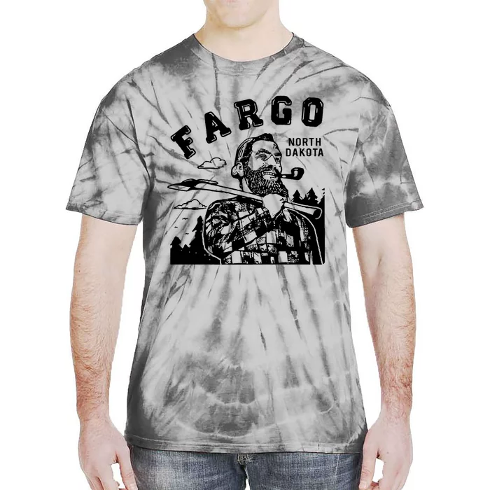 Fargo Paul Bunyan North Dakota Tie-Dye T-Shirt