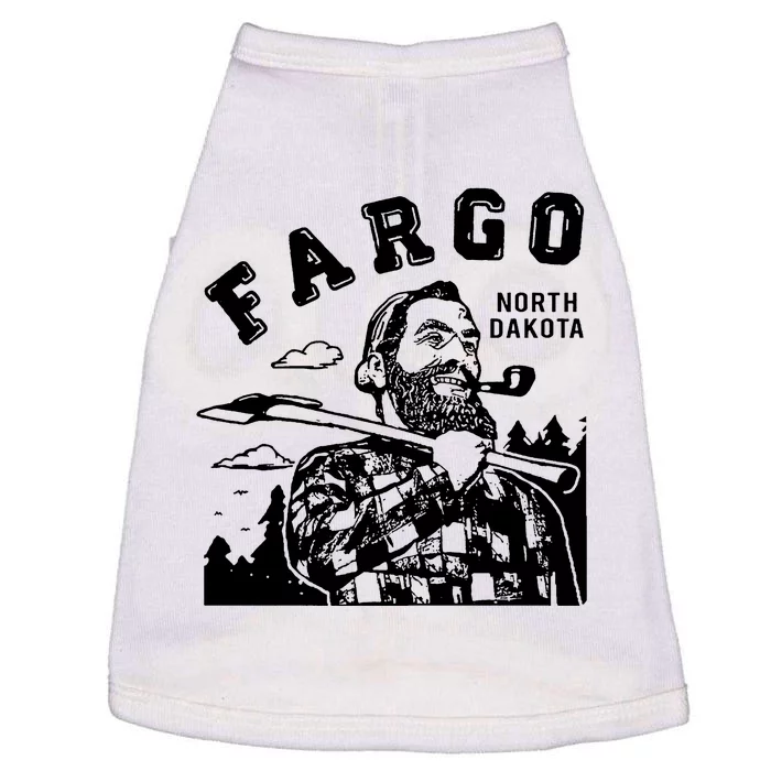 Fargo Paul Bunyan North Dakota Doggie Tank