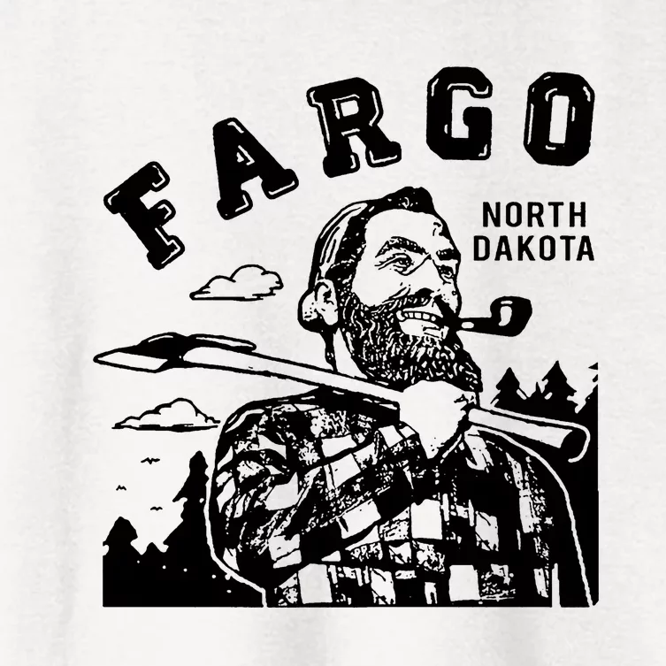 Fargo Paul Bunyan North Dakota Women's Crop Top Tee