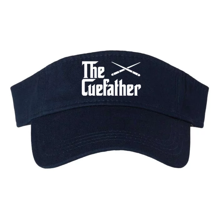 Funny Pool Billiards Player The Cue Father Gift Valucap Bio-Washed Visor